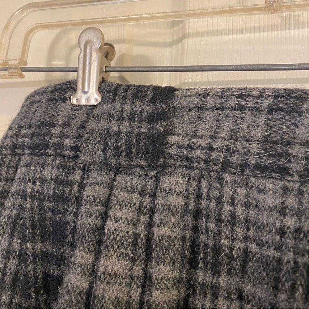 Ralph Lauren Black and Gray Plaid Maxi Skirt - Picture 4 of 8